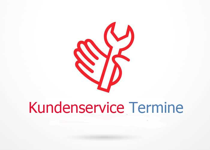 ein Logo mit einem Werkzeug in Form einer Hand